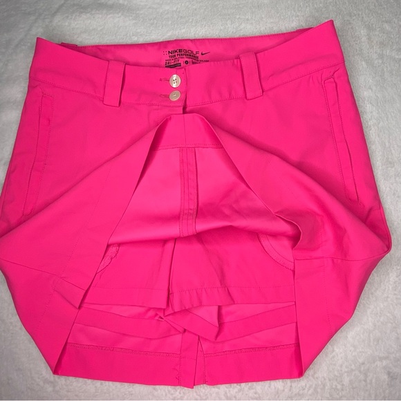 Nike Golf Dri Fit Skort Hot Pink Sz 4 - Picture 11 of 11